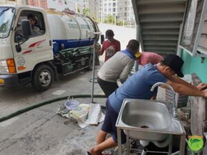 Dịch vụ hút hầm cầu xã Phước Lộc huyện Nhà Bè với các thiết bị máy móc chuyên dụng