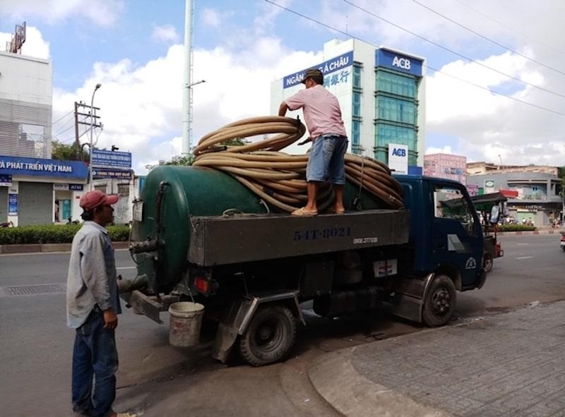 Dịch vụ hút hầm cầu xã An Phú Tây