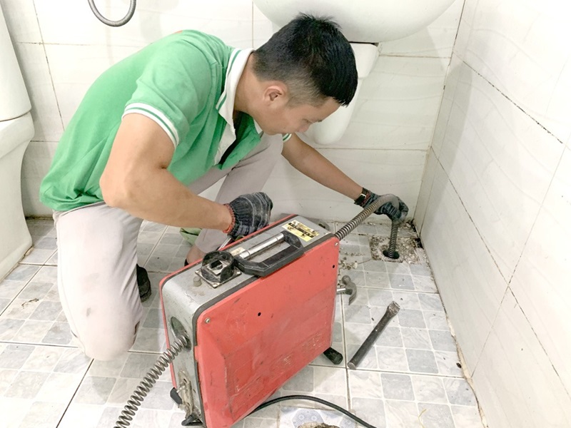 Dịch vụ thông cống nghẹt Vĩnh Hưng