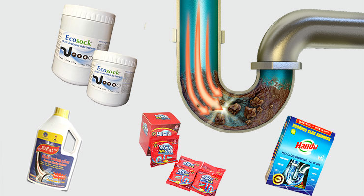 hóa chất thông tắc công