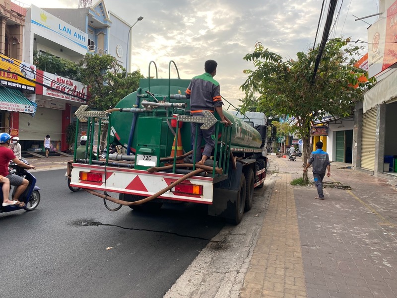 Hút hầm cầu Phường Bàn Cờ