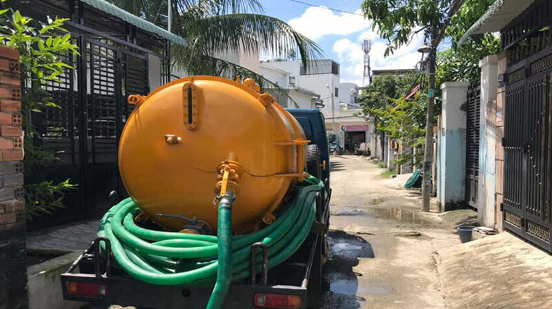 Quy trình hút hầm cầu Phường Xóm Chiếu – Quận 4 chuyên nghiệp