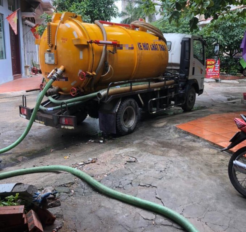 Quy trình hút hầm cầu tại Phú Thuận – Quận 7